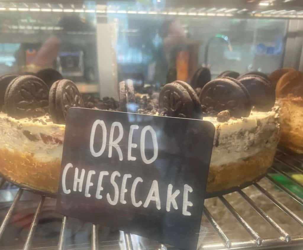 Oreo cheesecake from Key Lime Coffee in Liverpool