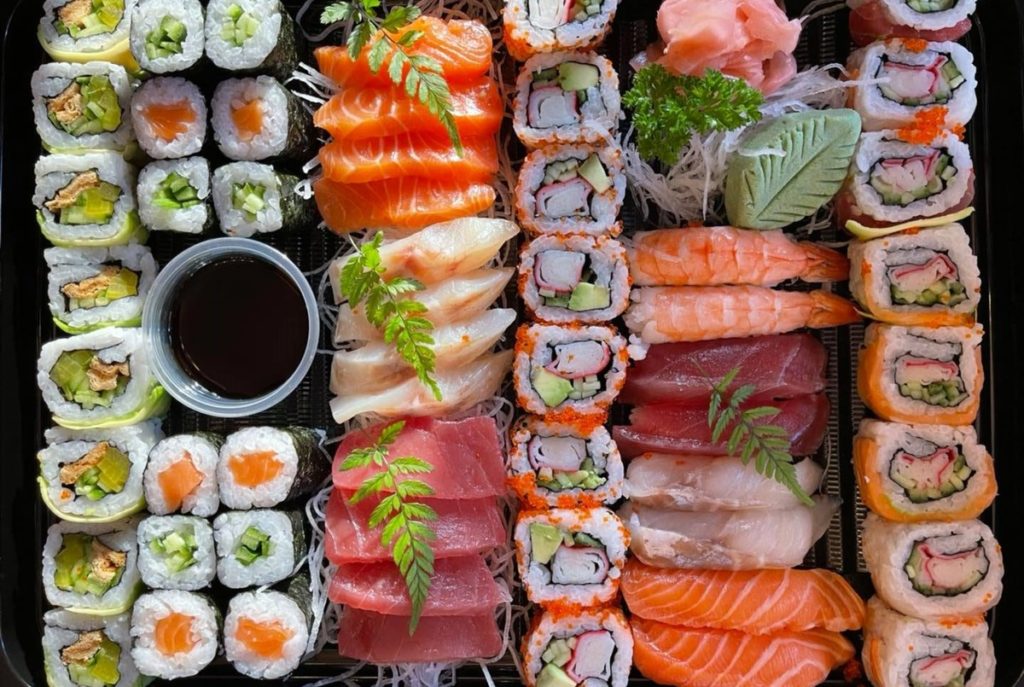 Sushi from Sapporo Teppanyaki Liverpool